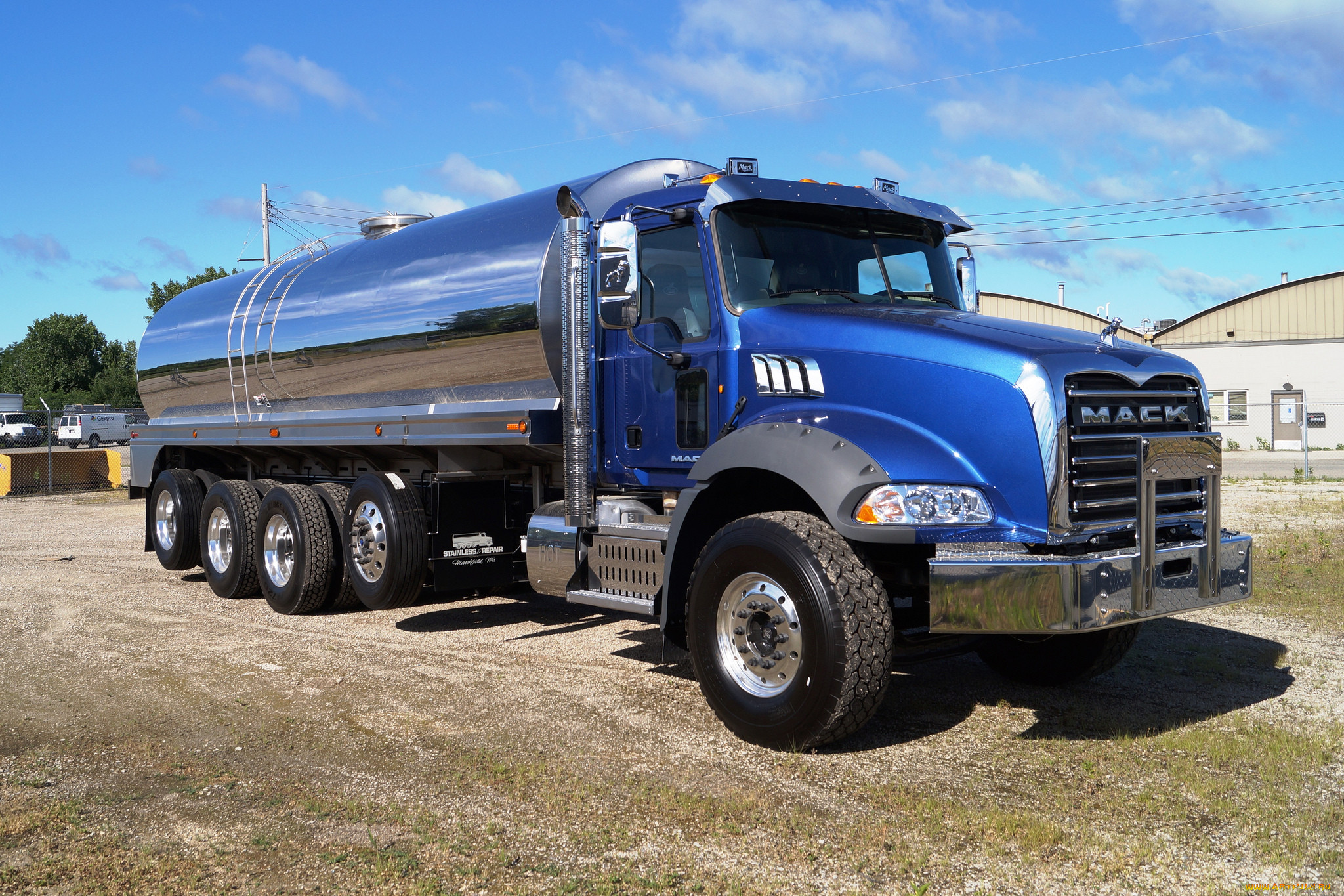 mack milk truck, , mack, , 